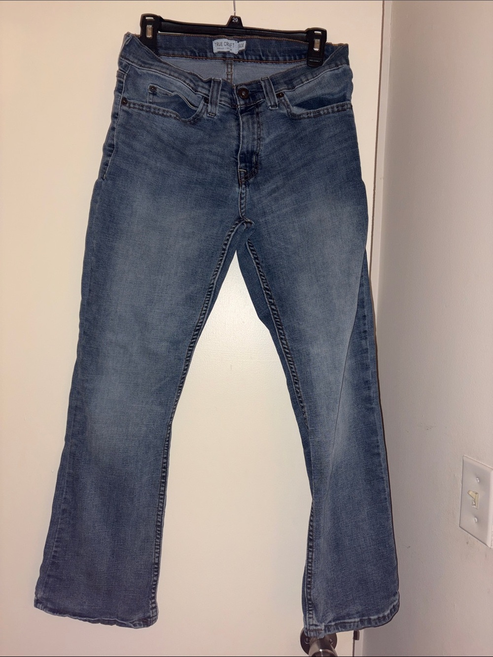 True Craft bootcut Jeans in Faded Blue